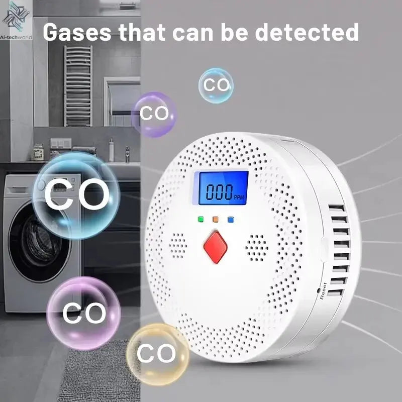Smart Carbon Monoxide Detector Alarm –Real - Time Monitoring, App Alerts & Alexa Compatible - Ai - TechWorld