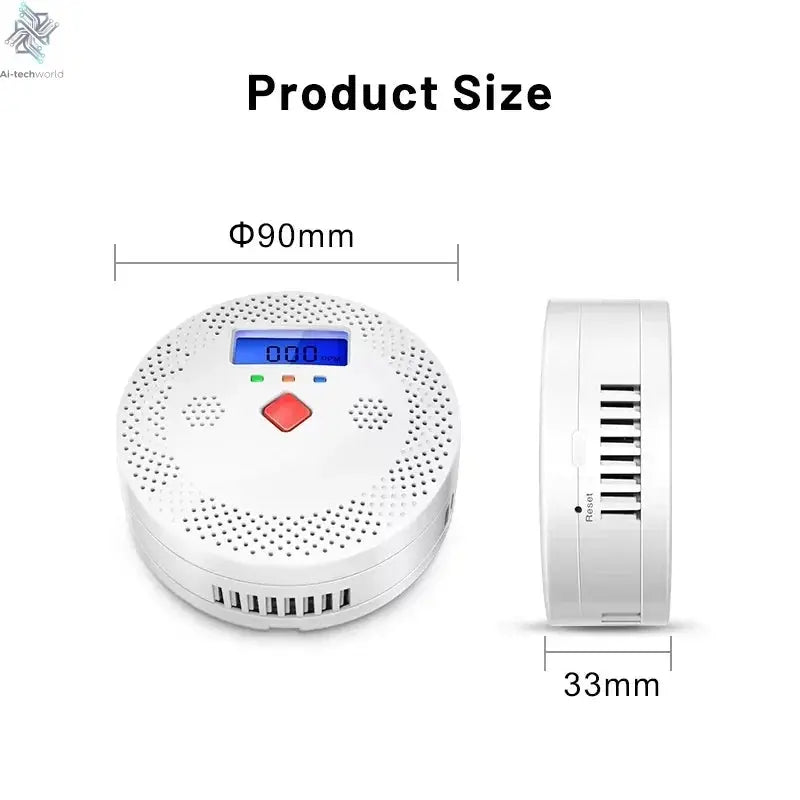 Smart Carbon Monoxide Detector Alarm –Real - Time Monitoring, App Alerts & Alexa Compatible - Ai - TechWorld
