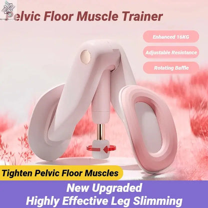 Smart Counting Leg Muscle Trainer Pelvic Floor Exercise Device Home Thin Legs Postpartum Recovery Kegel Clamping Equipment Ai-TechWorld 