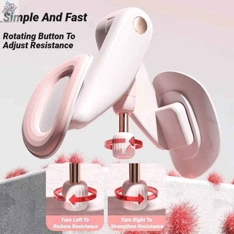 Smart Counting Leg Muscle Trainer Pelvic Floor Exercise Device Home Thin Legs Postpartum Recovery Kegel Clamping Equipment Ai-TechWorld 