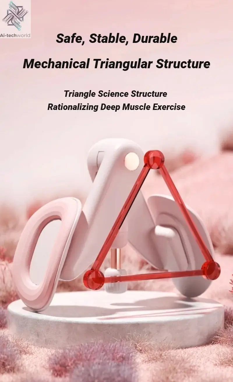 Smart Counting Leg Muscle Trainer Pelvic Floor Exercise Device Home Thin Legs Postpartum Recovery Kegel Clamping Equipment Ai-TechWorld 