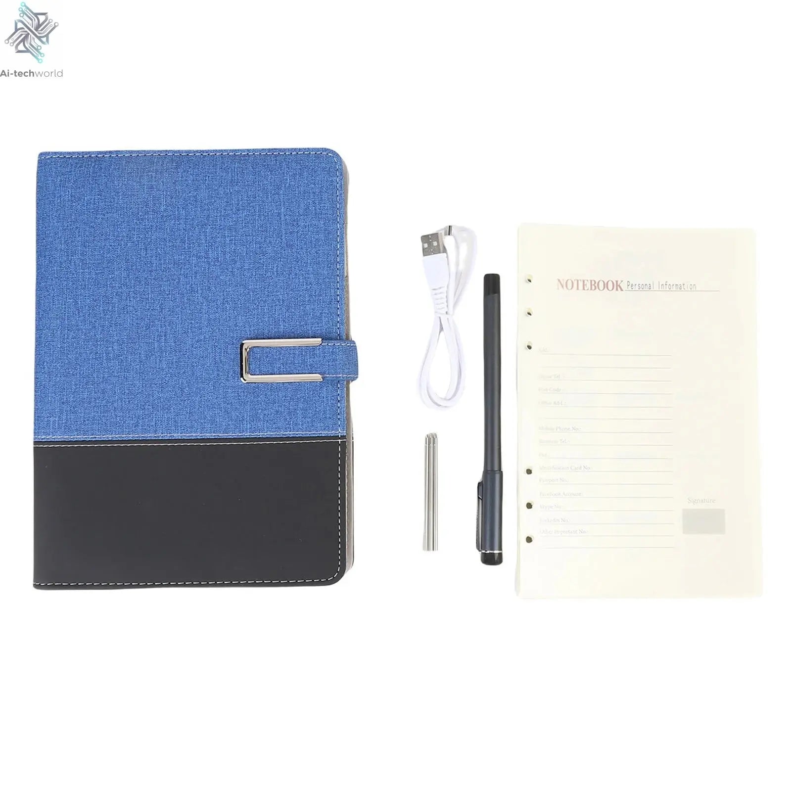 Smart Digital Pen & Notebook Set – Handwriting to Text Conversion, OCR for Notes & Drawing - Ai - TechWorld