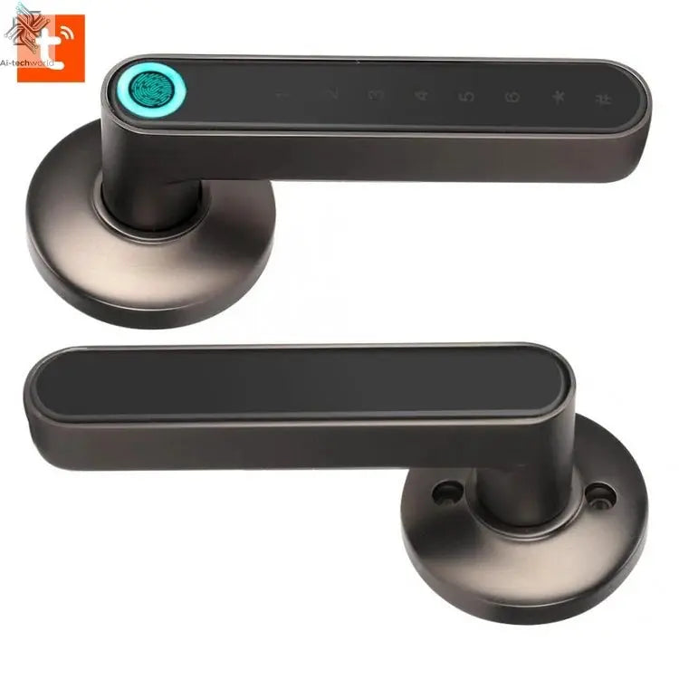 Smart Fingerprint Door Lock – Keyless Entry with Bluetooth, APP - Ai - TechWorld