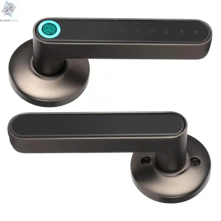 Smart Fingerprint Door Lock – Keyless Entry with Bluetooth, APP - Ai - TechWorld