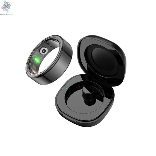 Smart Fitness Tracker Ring - Battery Life, 39 Days, Health Monitor, Waterproof - Ai - TechWorld