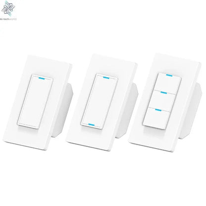 Smart Light Switch | Works with Alexa & Google Home - Ai - TechWorld