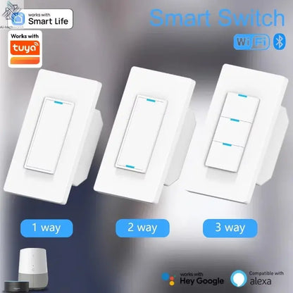 Smart Light Switch | Works with Alexa & Google Home - Ai - TechWorld