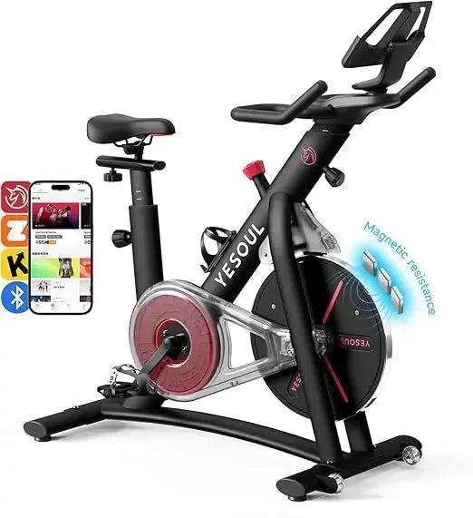 Smart Magnetic Stationary Cycling Bike - App integration Ai-TechWorld