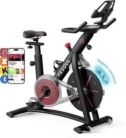 Smart Magnetic Stationary Cycling Bike - App integration Ai-TechWorld