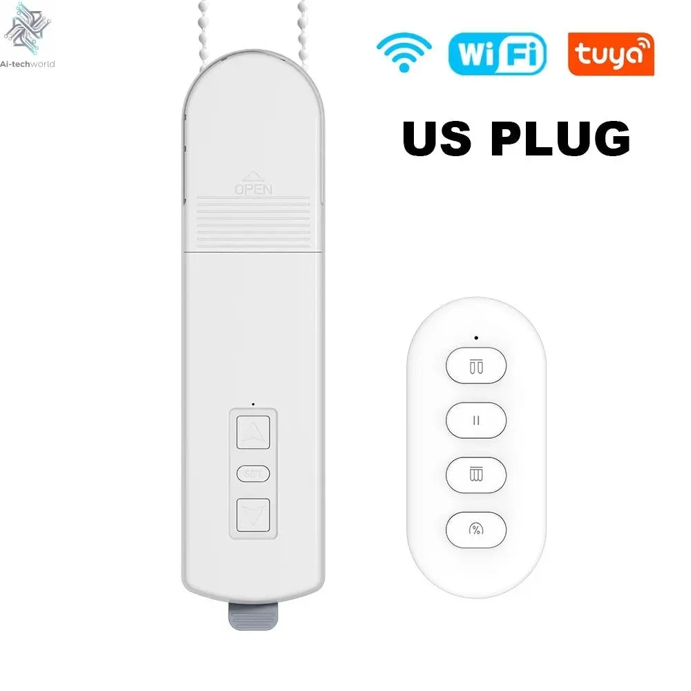 Smart Motorized Electric Roller Shutter Blind Curtain Motor – Voice and App Controlled - Alexa Google Home Alice - Ai - TechWorld