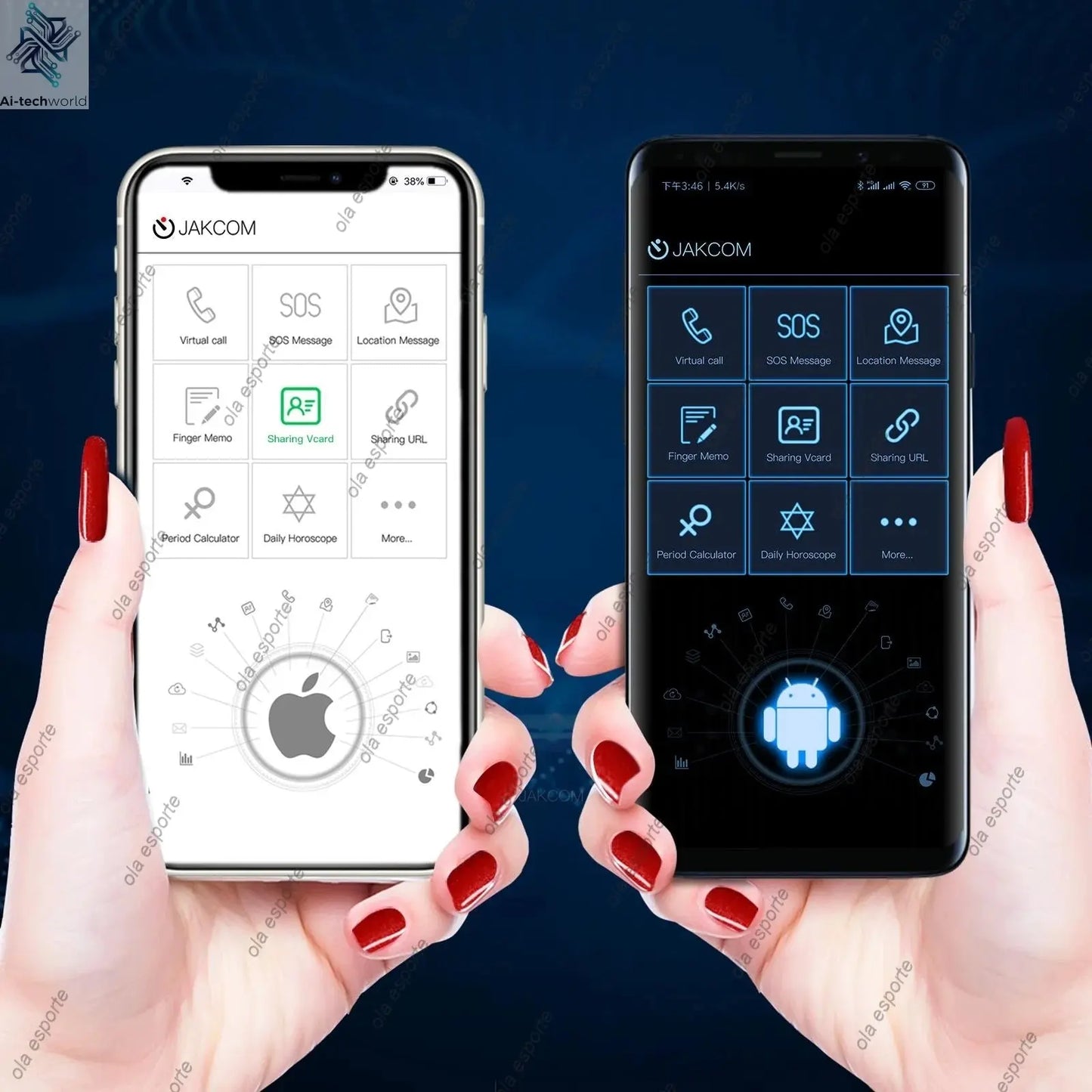 Smart Nail Chip Skin - friendly Wireless Accessory NFC Electronics Touching Sensor Nail Chip for Girl - Ai - TechWorld