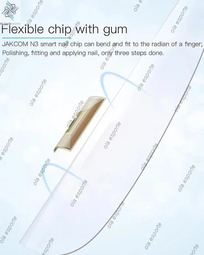 Smart Nail Chip Skin - friendly Wireless Accessory NFC Electronics Touching Sensor Nail Chip for Girl - Ai - TechWorld