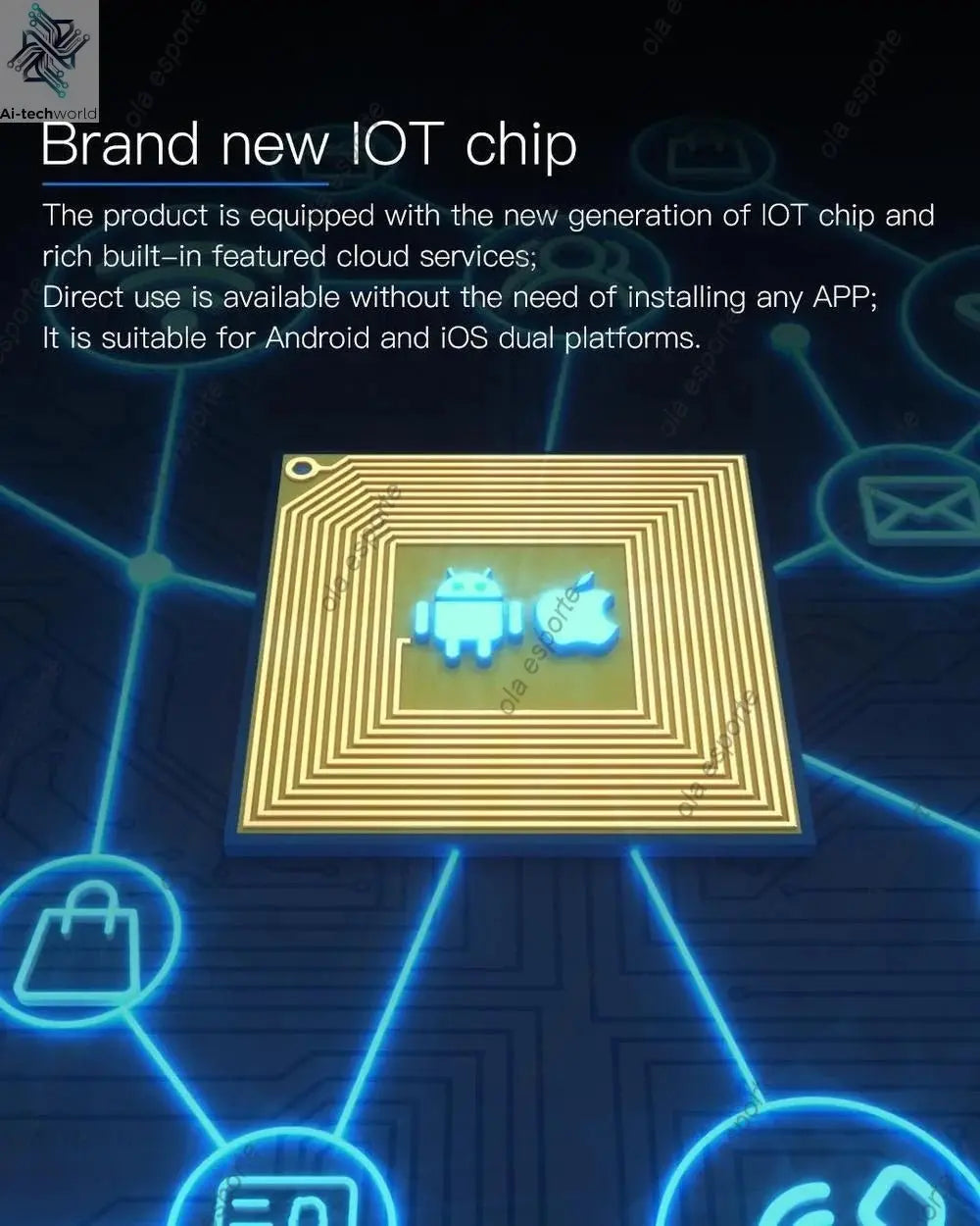 Smart Nail Chip Skin - friendly Wireless Accessory NFC Electronics Touching Sensor Nail Chip for Girl - Ai - TechWorld