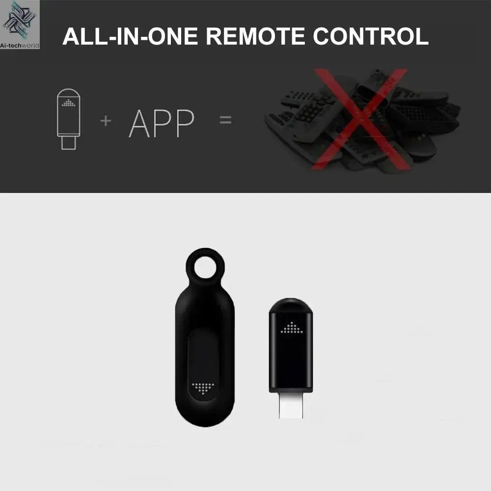 Smart Phone Infrared Transmitter Universal Mini Remote Controller Replacement for IOS Smartphone TV Air Conditioner Fan Camera Ai-TechWorld 