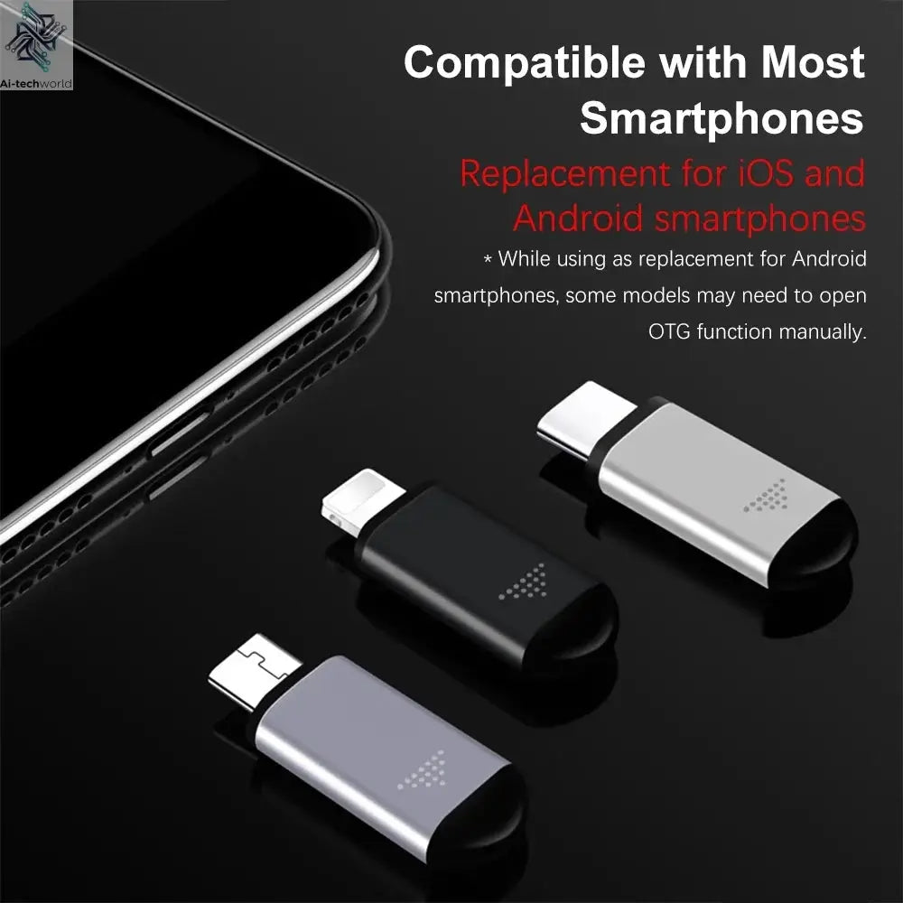Smart Phone Infrared Transmitter Universal Mini Remote Controller Replacement for IOS Smartphone TV Air Conditioner Fan Camera Ai-TechWorld 