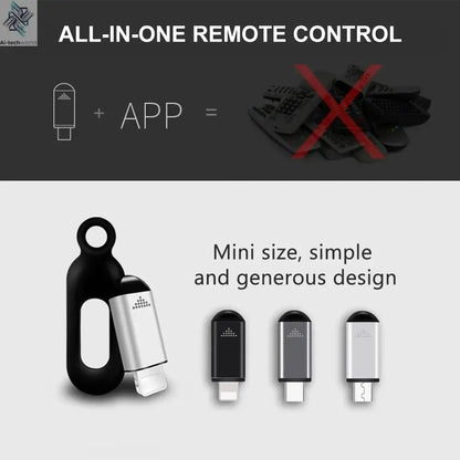 Smart Phone Infrared Transmitter Universal Mini Remote Controller Replacement for IOS Smartphone TV Air Conditioner Fan Camera Ai-TechWorld 