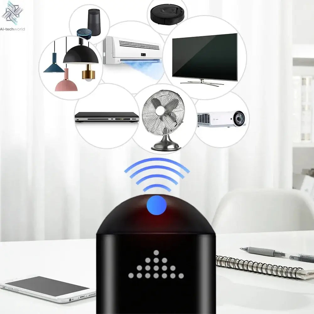 Smart Phone Infrared Transmitter Universal Mini Remote Controller Replacement for IOS Smartphone TV Air Conditioner Fan Camera Ai-TechWorld 