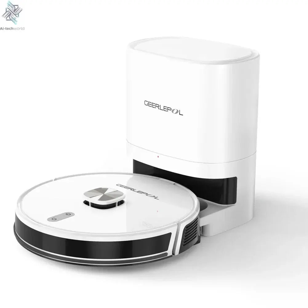 Smart Robot Vacuum Cleaner with Lidar SLAM Navigation & Self - Empty Mop Station, Ai Map - Ai - TechWorld