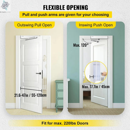Smart Swing Door Opener - Automatic Swing Door Operator Ai-TechWorld