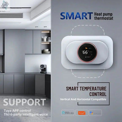 Smart Thermostat – Weekly Programmable, Works with Alexa and Google Assistant - Ai - TechWorld