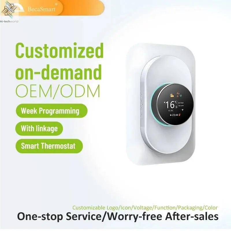 Smart Thermostat – Weekly Programmable, Works with Alexa and Google Assistant - Ai - TechWorld