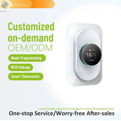 Smart Thermostat – Weekly Programmable, Works with Alexa and Google Assistant - Ai - TechWorld
