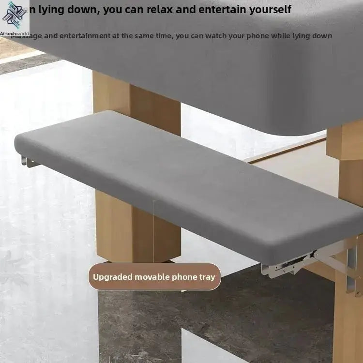Solid Wood Massage Bed Beauty Salon Treatment Table Chinese Medicine Physiotherapy Thai Moxibustion Beauty Bed Lash Massage Bed Ai-TechWorld 