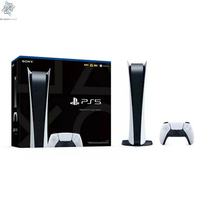 Sony PlayStation 5 Slim Digital Edition - 4K Gaming Console with Dual Controller Ai-TechWorld 