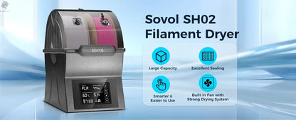 Sovol Filament Dryer & Storage Box: PTC Heater, Spool Holder - 3D Printer Filament Dehydrator Ai-TechWorld