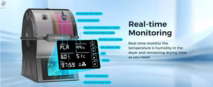 Sovol Filament Dryer & Storage Box: PTC Heater, Spool Holder - 3D Printer Filament Dehydrator Ai-TechWorld