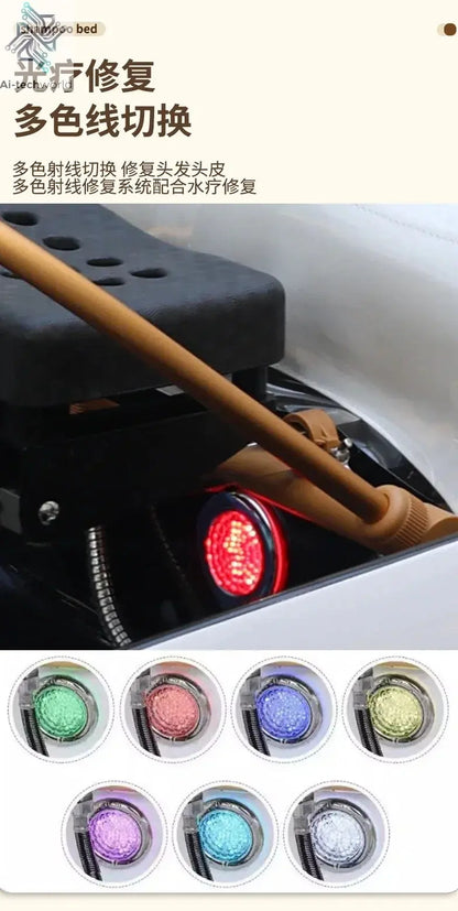 Spa Massage Shampoo Bed for Hair Salon, Commercial Use, Hairdressing Shaving Station, Water Circulation Basin, Beauty Furn, 2025 Ai-TechWorld 