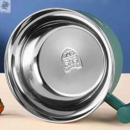 Stainless Steel Bowl With Lid For Instant Noodles Sealed And Portable Drain Bowl For Kitchen Utensils Instant Noodle Partner Ai-TechWorld 