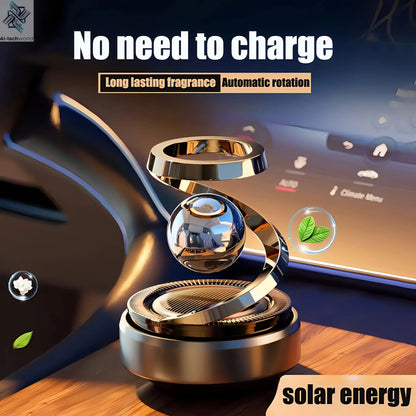 Starry Sky Solar-Powered Car Air Freshener – Long-Lasting Fragrance, Stylish Design, Premium Car Perfume | Ideal Gift & Festive Ai-TechWorld 
