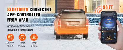 SucceBuy 5/8KW Diesel Air Heater 12V All in One Car Heater with Silencer Remote Control for Car Truck Boat RV Parking - Ai-TechWorld