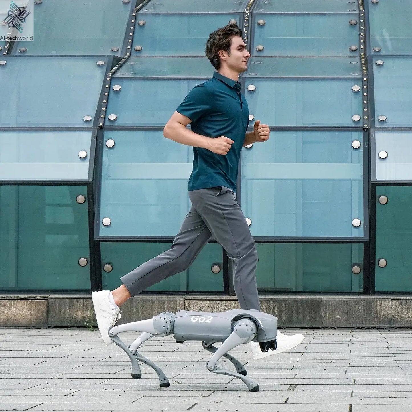 Sufficient Stock Unitree AI Go2 Pro Air Smart 4-legged Design Dog Robot Electronic Robot Dog Companion Robot Ai-TechWorld 