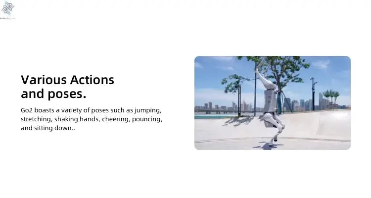 Sufficient Stock Unitree AI Go2 Pro Air Smart 4-legged Design Dog Robot Electronic Robot Dog Companion Robot Ai-TechWorld 