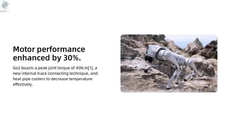Sufficient Stock Unitree AI Go2 Pro Air Smart 4-legged Design Dog Robot Electronic Robot Dog Companion Robot Ai-TechWorld 
