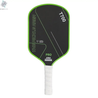 T700 Pickleball Paddle 16MM Carbon Fiber Pickleball Rackets Set Frosted Surface USAPA Approved Professional Game Supplies Ai-TechWorld 