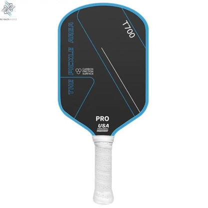 T700 Pickleball Paddle 16MM Carbon Fiber Pickleball Rackets Set Frosted Surface USAPA Approved Professional Game Supplies Ai-TechWorld 