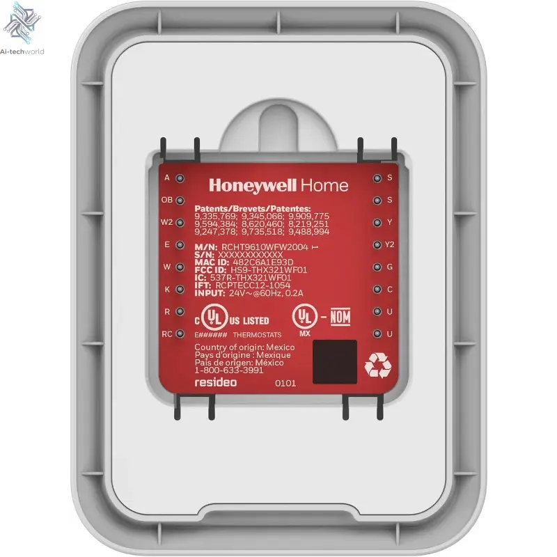 T9 Smart WiFi Thermostat with Touchscreen | Works with Alexa, Google & Apple - Ai - TechWorld