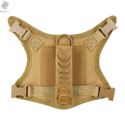 Tactical Puppy Harness Leash For Small Dogs Cats Adjustable Kitten Vest For Military Service Dog Working Training Walking Ai-TechWorld 