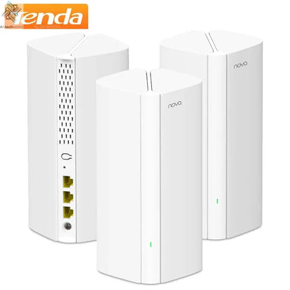 Tenda AX3000 WiFi6 Mesh System EM/MX12 Wireless Router Wi-Fi6 Mesh WiFi Router up to 7000 sq.ft. Wifi range extender WIFI 6 Mesh Ai-TechWorld 