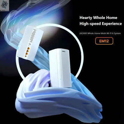 Tenda AX3000 WiFi6 Mesh System EM/MX12 Wireless Router Wi-Fi6 Mesh WiFi Router up to 7000 sq.ft. Wifi range extender WIFI 6 Mesh Ai-TechWorld 