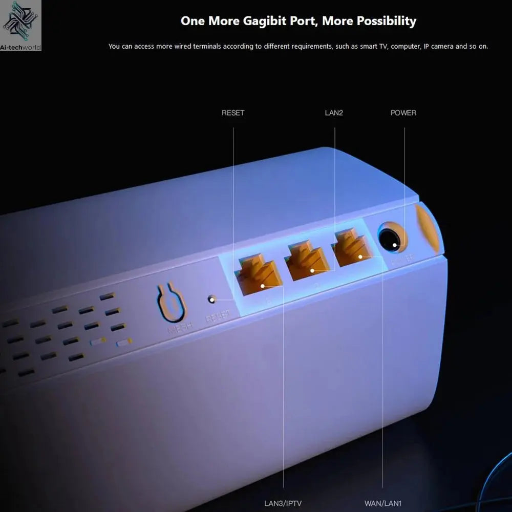 Tenda AX3000 WiFi6 Mesh System EM/MX12 Wireless Router Wi-Fi6 Mesh WiFi Router up to 7000 sq.ft. Wifi range extender WIFI 6 Mesh Ai-TechWorld 