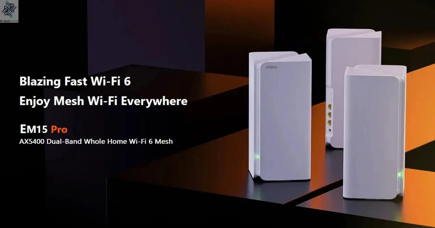Tenda AX3000 WiFi6 Mesh System EM/MX12 Wireless Router Wi-Fi6 Mesh WiFi Router up to 7000 sq.ft. Wifi range extender WIFI 6 Mesh Ai-TechWorld 