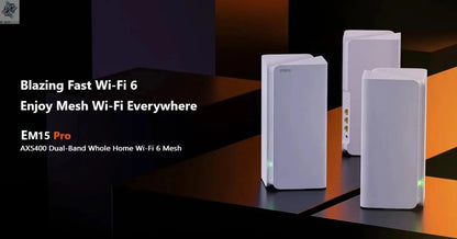 Tenda AX3000 WiFi6 Mesh System EM/MX12 Wireless Router Wi-Fi6 Mesh WiFi Router up to 7000 sq.ft. Wifi range extender WIFI 6 Mesh Ai-TechWorld 