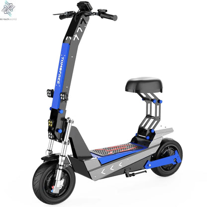Terrosor 3000Wx2 Adult Electric Scooter Dual Motor Top Speed 50MPH,60V35AH, 11-inch Off-Road Tires Sport Folding EScooter Ai-TechWorld 