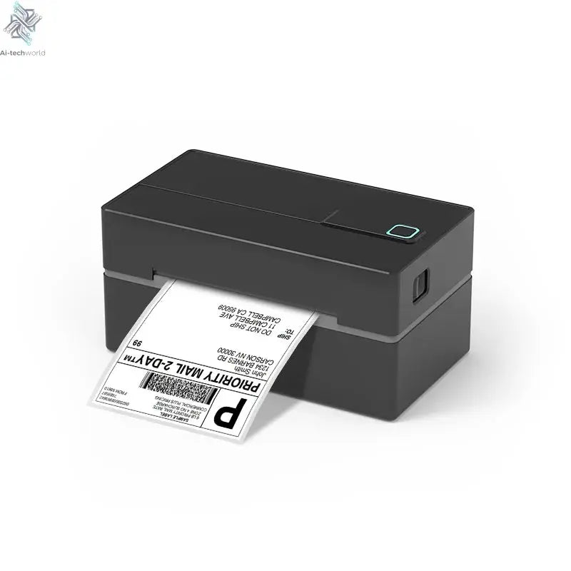 Thermal Label Printer Portable No Ink Required 300DPI 4x6 for Small Business WiFi Bluetooth USB High Speed Express Airway Bill Ai-TechWorld 