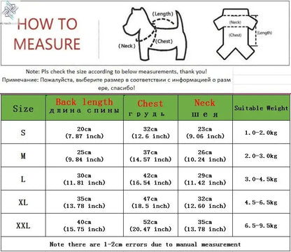 Thicken Warm Dog Jumpsuit Winter Pet Dogs Clothes for Chihuahua Coat Waterproof Hoodie Puppy Overalls Poodle Jacket Pet Apparel Ai-TechWorld 