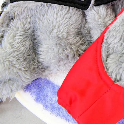 Thicken Warm Dog Jumpsuit Winter Pet Dogs Clothes for Chihuahua Coat Waterproof Hoodie Puppy Overalls Poodle Jacket Pet Apparel Ai-TechWorld 